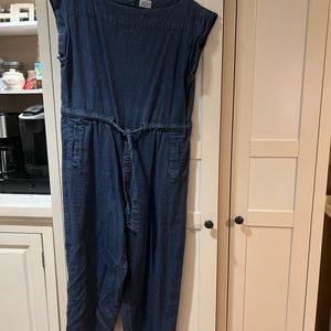 J Crew Denim Jumpsuit